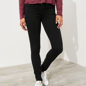 Black Jeans - Hollister Super Skinny 26 3S